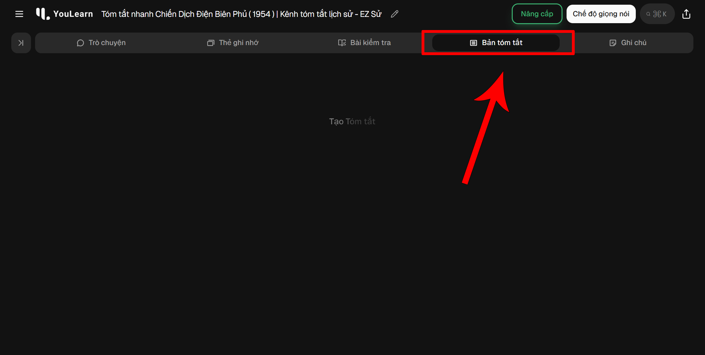 Cách tóm tắt video YouTube bằng AI