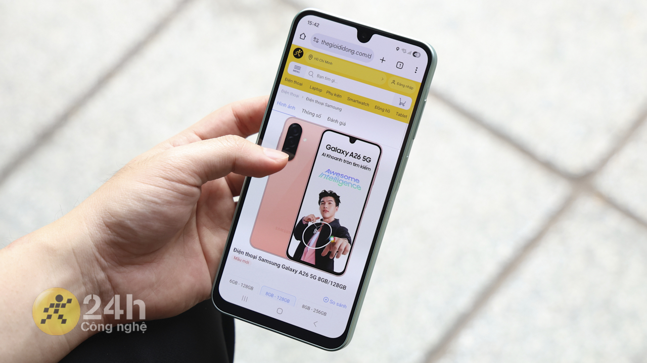 Cùng mình “nói chuyện nhiều” về các tính năng trên Galaxy A26 5G Cùng mình “nói chuyện nhiều” về các tính năng trên Galaxy A26 5G