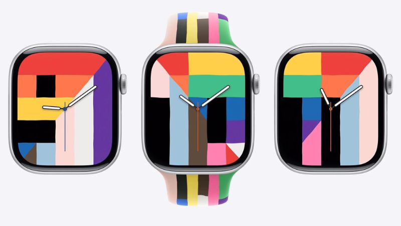 Apple còn đồng bộ thiết kế này với mặt đồng hồ