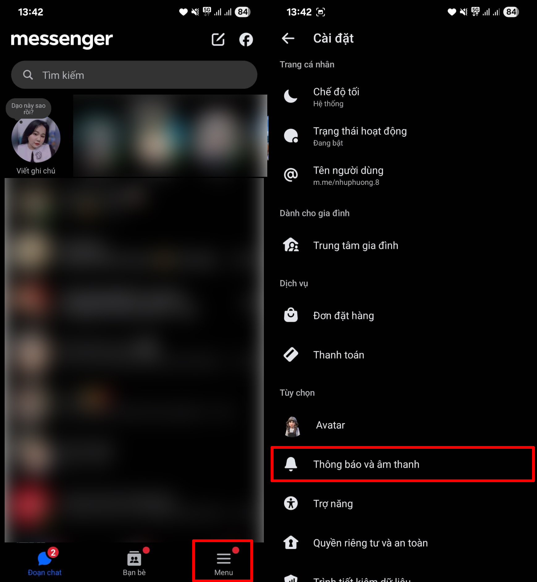 Cách tắt thông báo Messenger khi đã đăng xuất Cách tắt thông báo Messenger khi đã đăng xuất
