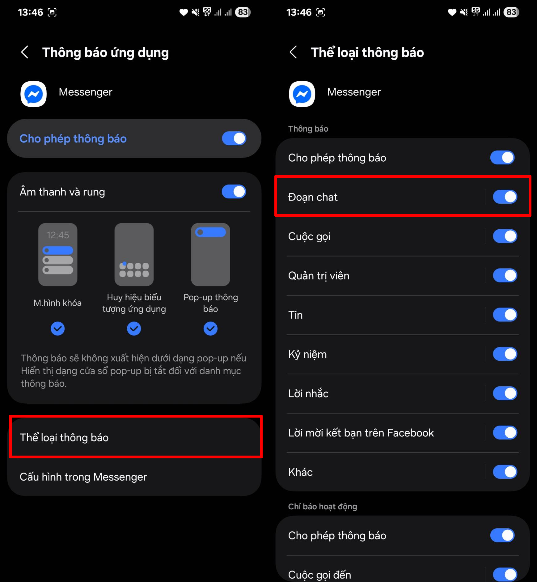 Cách tắt thông báo Messenger khi đã đăng xuất Cách tắt thông báo Messenger khi đã đăng xuất