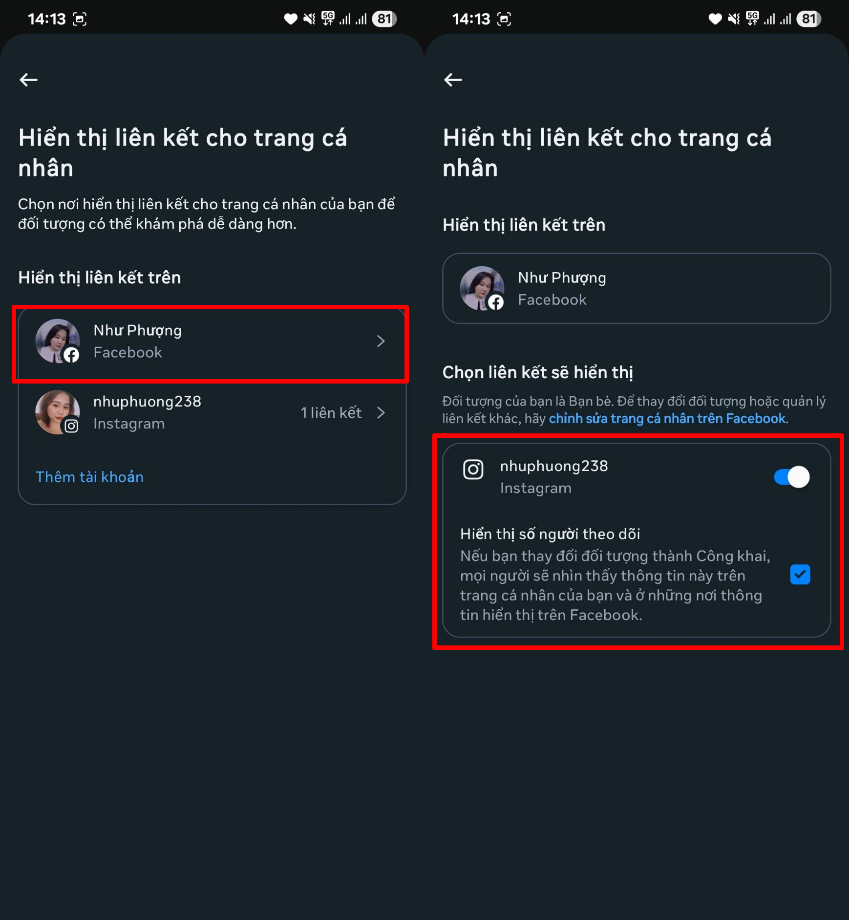 Cách thêm link Instagram vào tiểu sử Facebook Cách thêm link Instagram vào tiểu sử Facebook