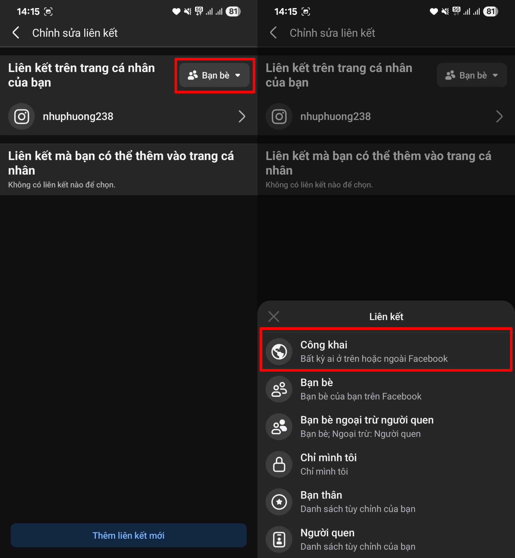 Cách thêm link Instagram vào tiểu sử Facebook Cách thêm link Instagram vào tiểu sử Facebook
