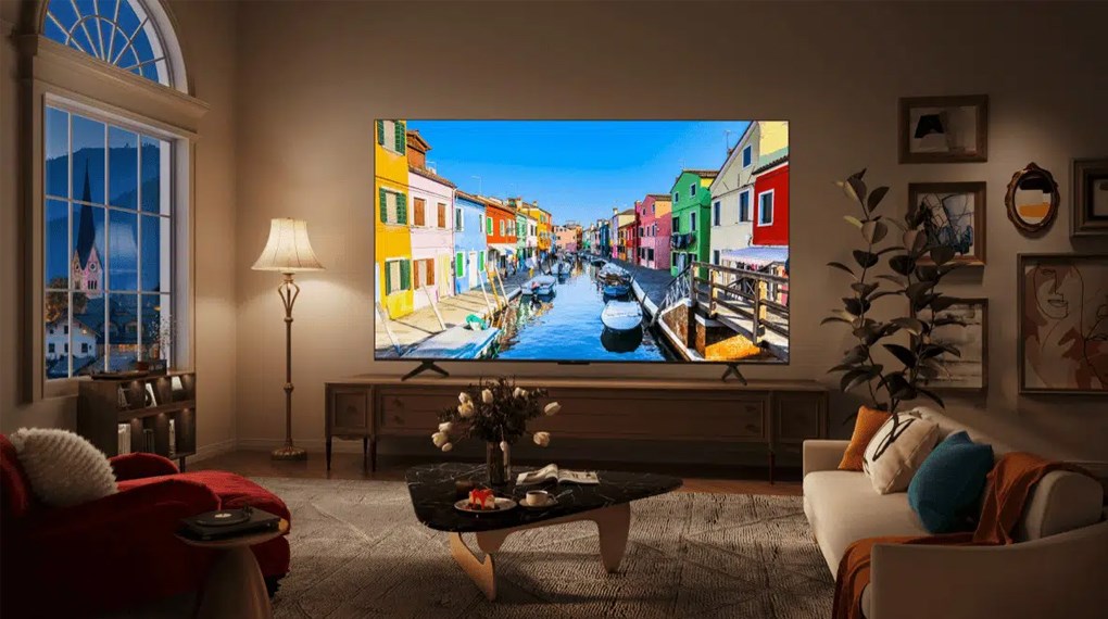 Google Tivi QLED TCL 50C69B với loa 30W, Dolby Atmos, DTS-HD và DTS Virtual:X mang đến âm thanh vòm sống động như tại rạp
