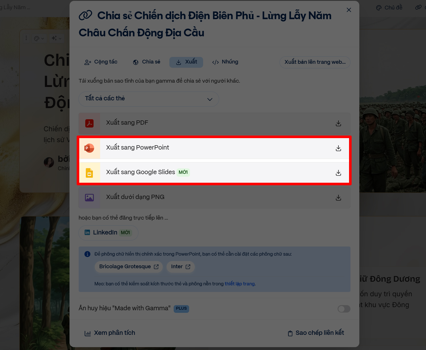 Cách tạo Google Slide và PowerPoint bằng AI Cách tạo Google Slide và PowerPoint bằng AI