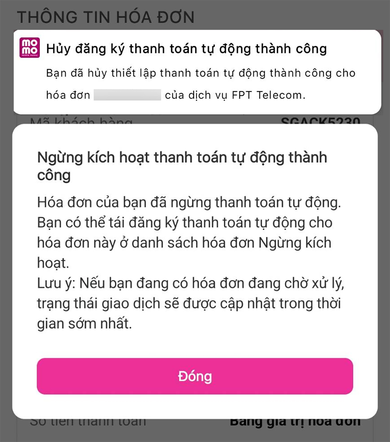 Cách hủy thanh toán tự động trên MoMo Cách hủy thanh toán tự động trên MoMo