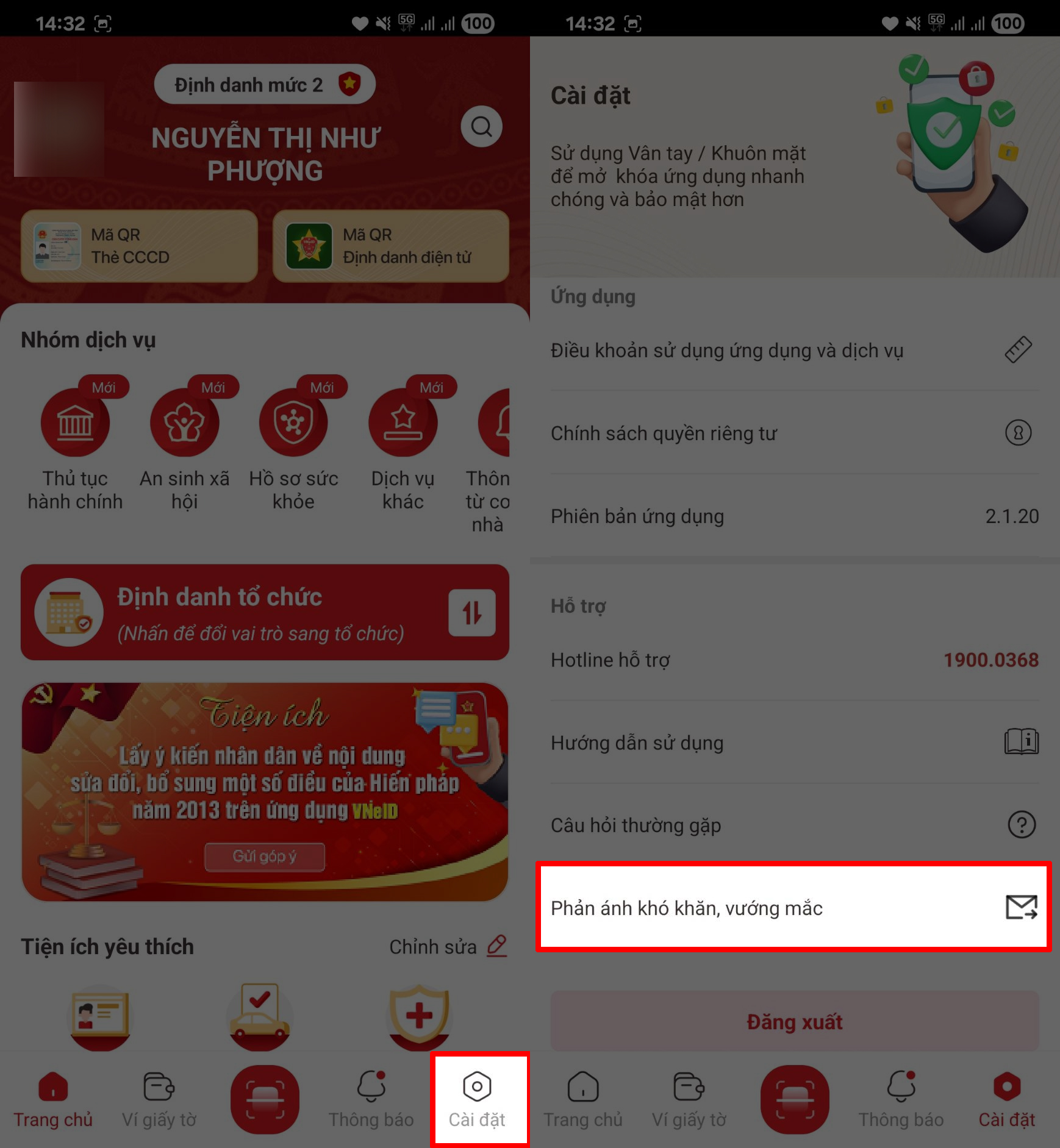 Cách phản ánh khi sai thông tin cư trú trên VNeID Cách phản ánh khi sai thông tin cư trú trên VNeID