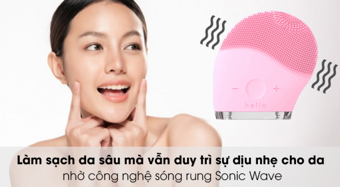 Máy rửa mặt làm sạch sâu