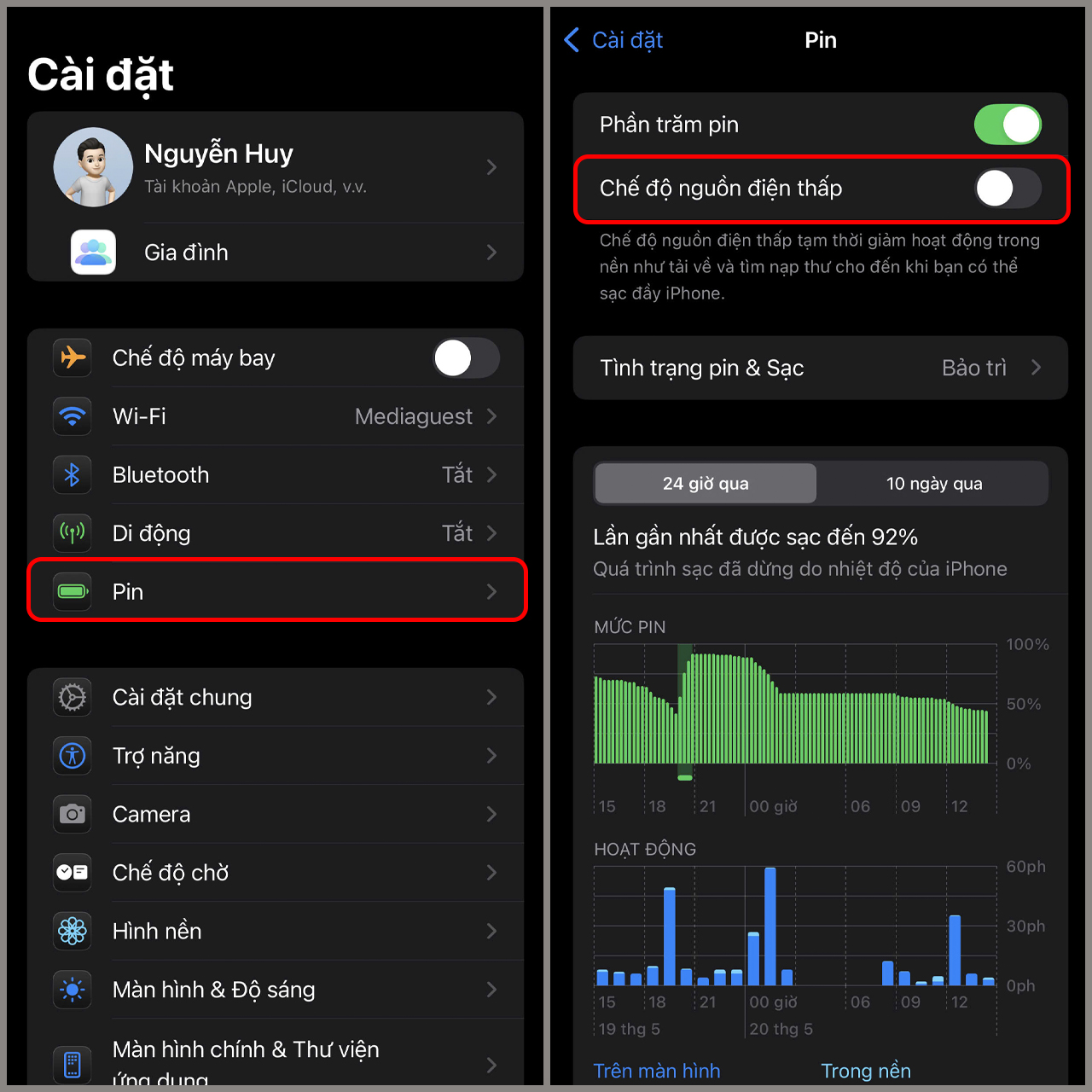 Cách tiết kiệm pin iPhone 16 Cách tiết kiệm pin iPhone 16
