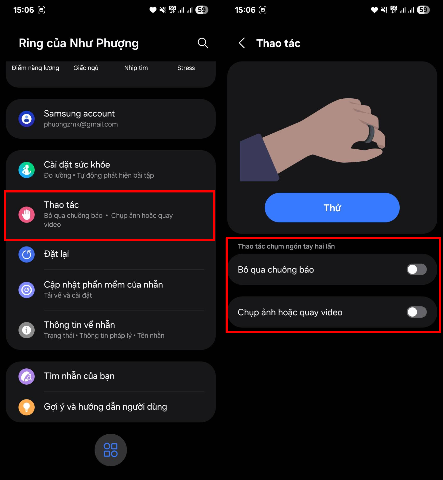 Cách kết nối sử dụng Galaxy Ring Cách kết nối sử dụng Galaxy Ring