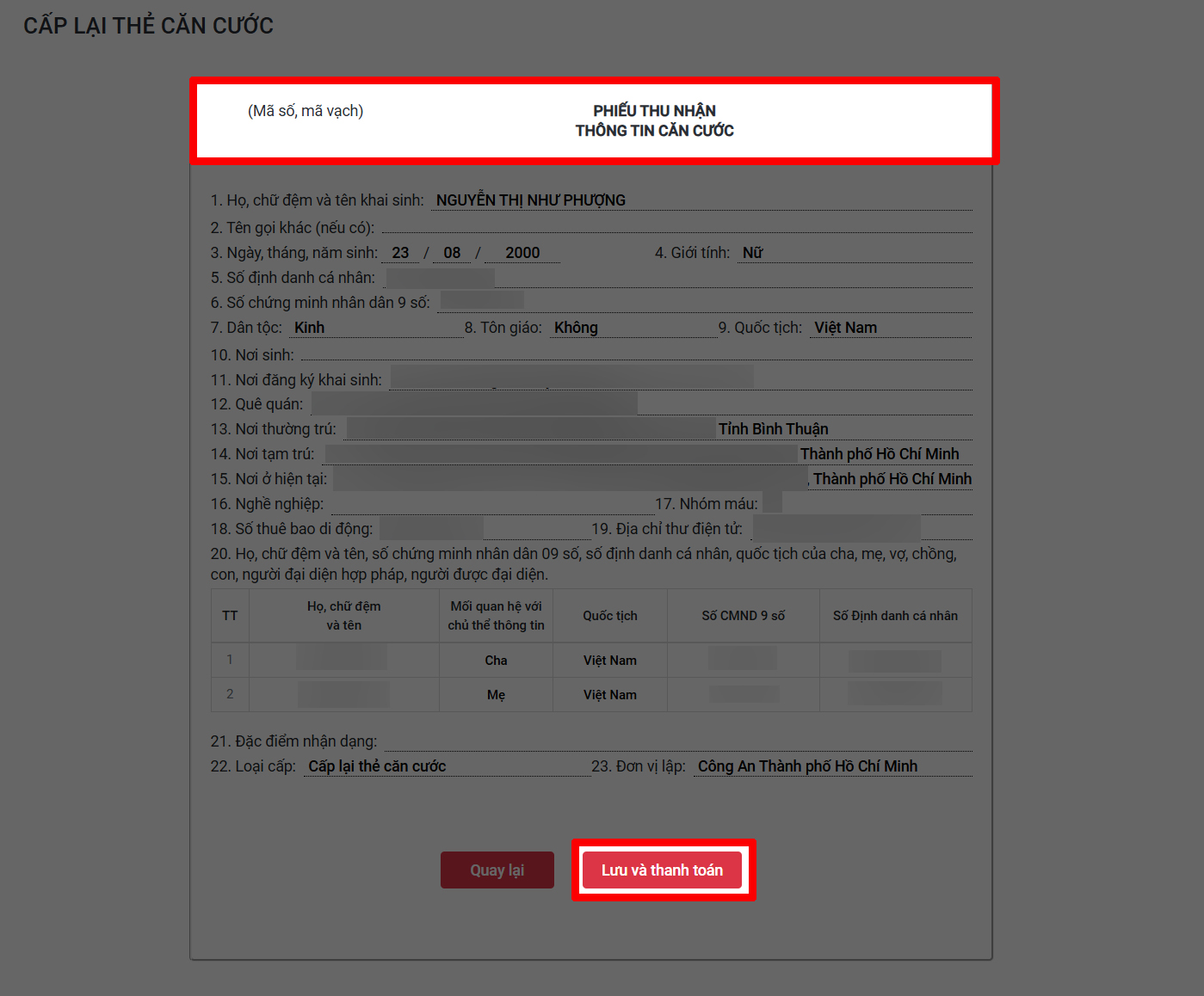 Cách đổi thẻ căn cước online sau khi sáp nhập tỉnh Cách đổi thẻ căn cước online sau khi sáp nhập tỉnh