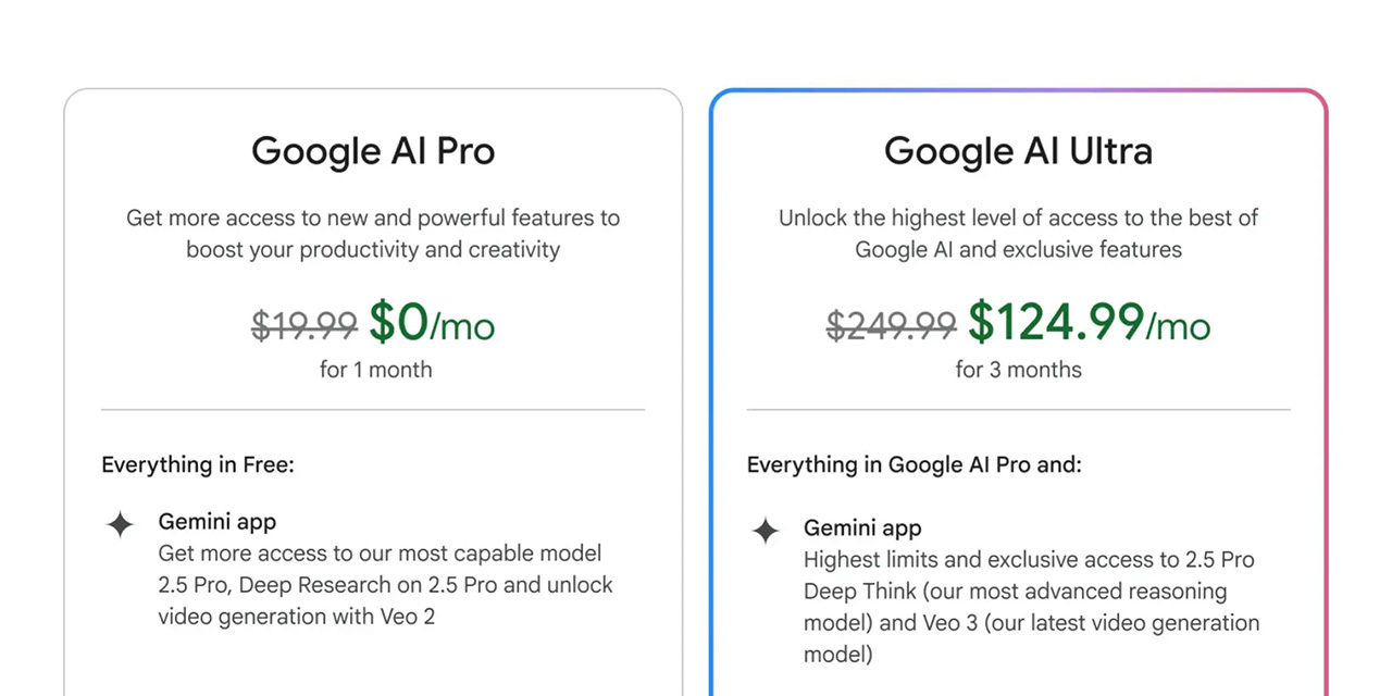 Google Gemini giờ đây đã được đổi tên và bổ sung thêm gói cước mới. Google Gemini giờ đây đã được đổi tên và bổ sung thêm gói cước mới.