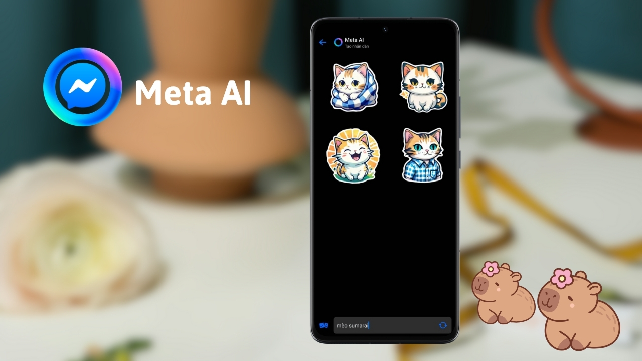 Cách tạo nhãn dán trên Messenger bằng AI Cách tạo nhãn dán trên Messenger bằng AI