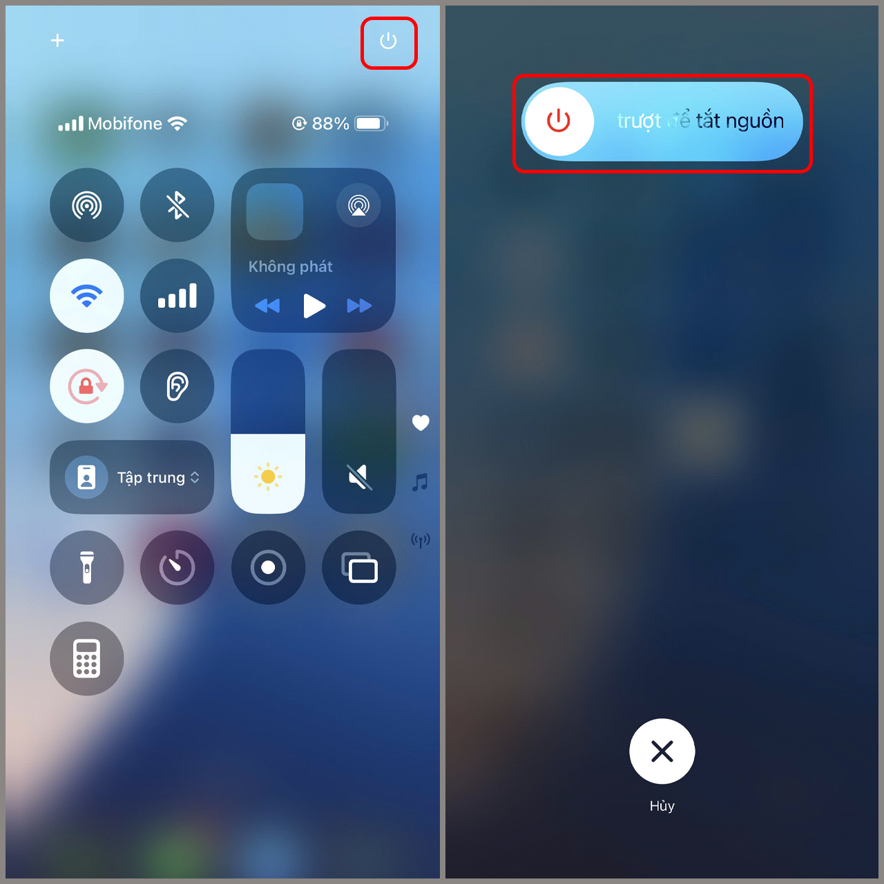 Cách tắt, mở nguồn trên iPhone 16
