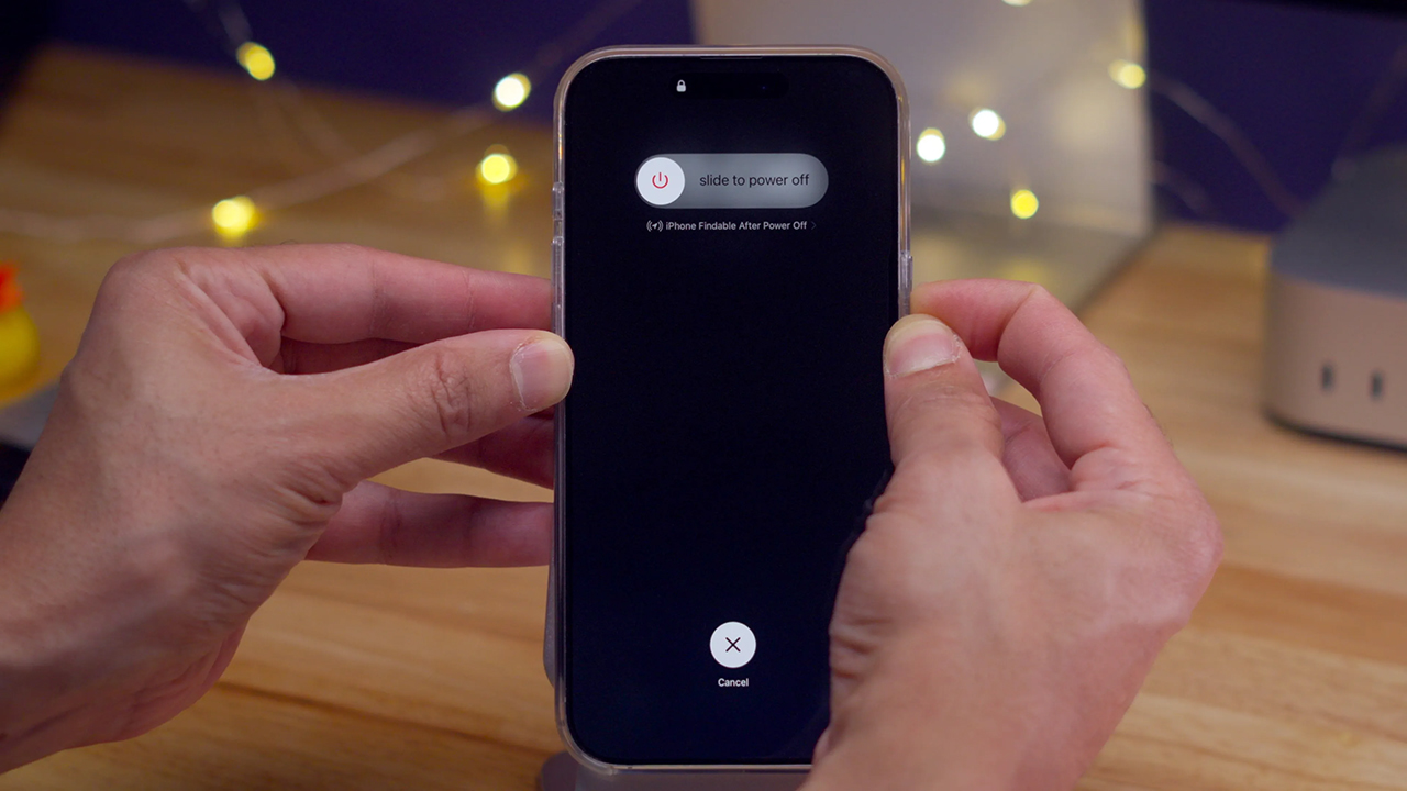 Cách tắt, mở nguồn trên iPhone 16