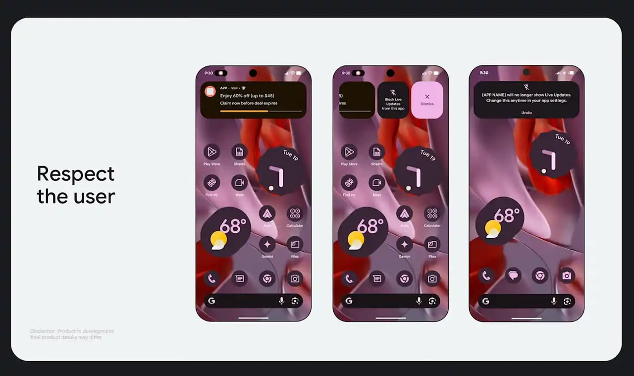 Tính năng Live Updates sẽ sớm có mặt trên điện thoại Android và đồng hồ đeo tay. Tính năng Live Updates sẽ sớm có mặt trên điện thoại Android và đồng hồ đeo tay.
