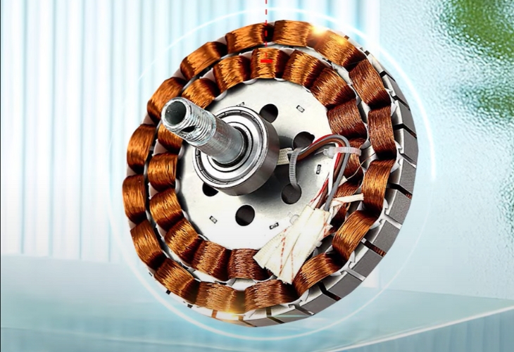 Động cơ đồng nguyên chất giúp hoạt động bền bỉ hơn