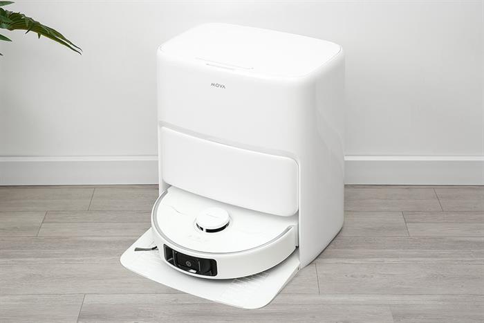 Robot hút bụi lau nhà Mova P50 Ultra có vẻ ngoài sang trọng, cao cấp