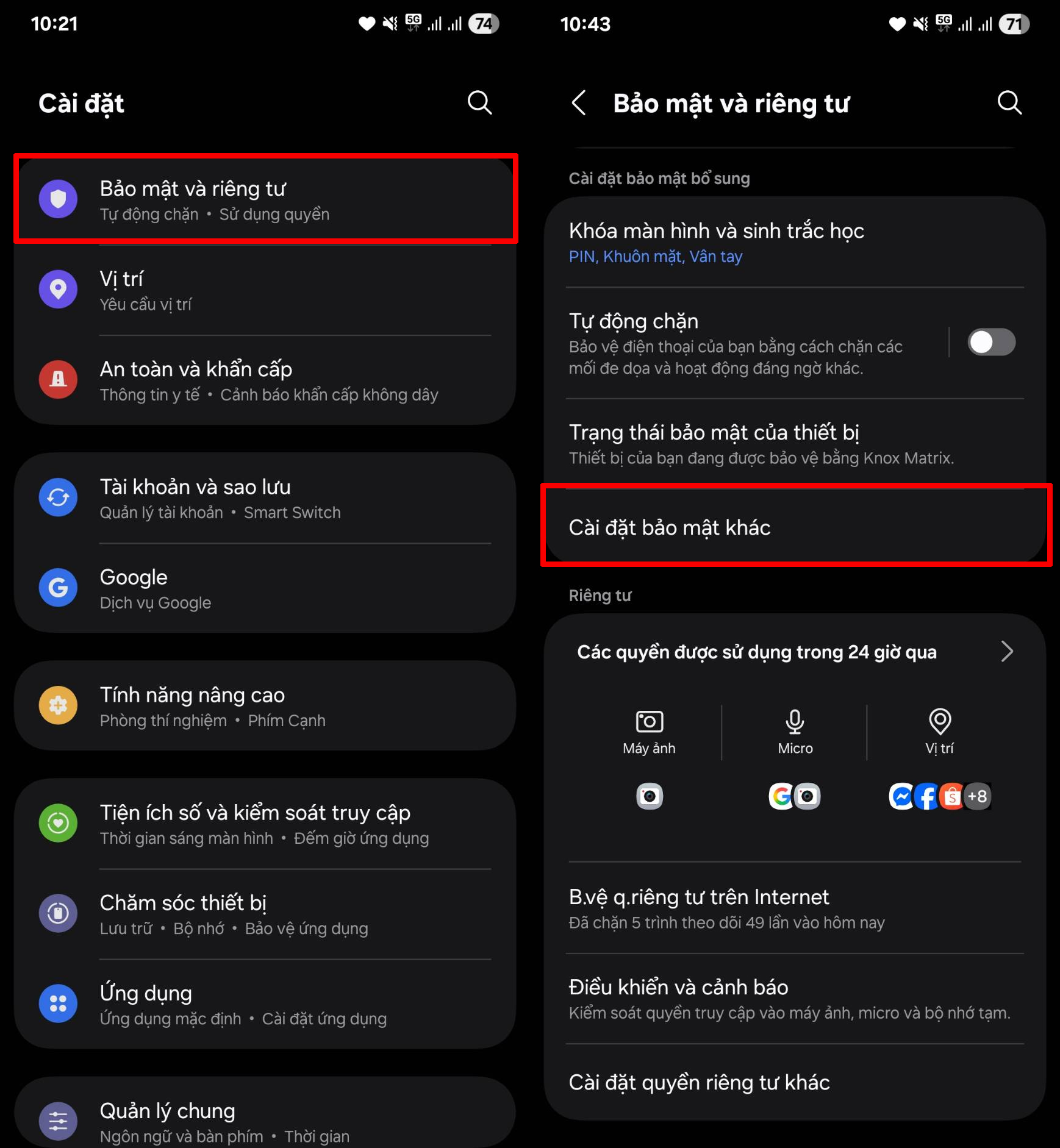 4 tính năng bảo mật tuyệt hay trên điện thoại Samsung 4 tính năng bảo mật tuyệt hay trên điện thoại Samsung