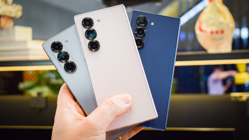 Bảng màu Samsung Galaxy Z Fold 7 (Ảnh minh hoạ)