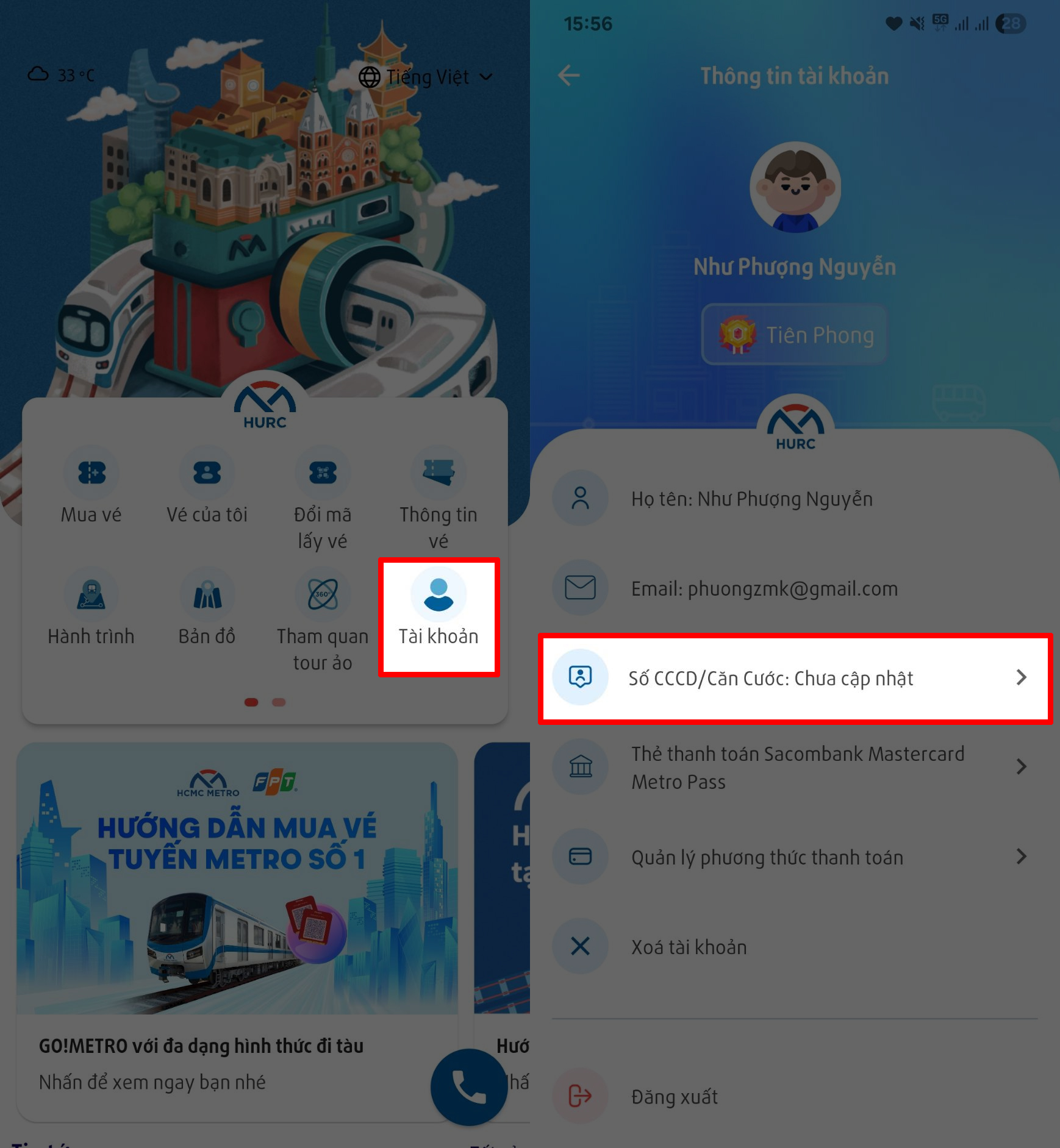 Cách mua vé Metro giảm giá cho sinh viên Cách mua vé Metro giảm giá cho sinh viên