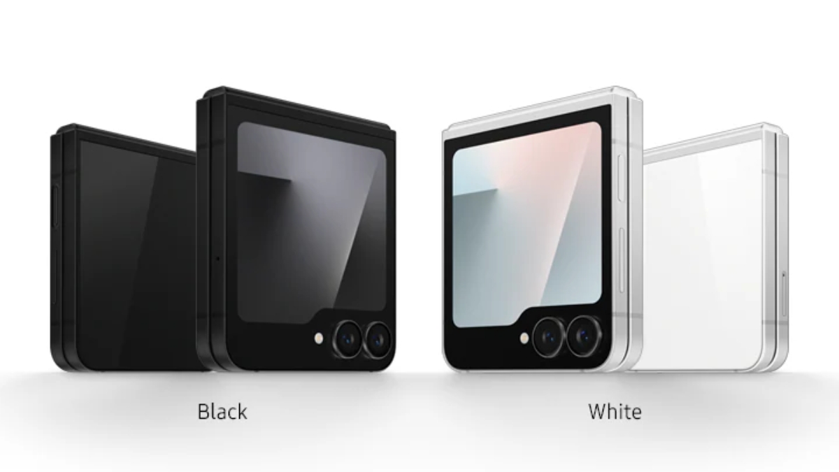 Samsung Galaxy Z Flip 7 FE ra mắt với 2 màu Đen và Trắng Samsung Galaxy Z Flip 7 FE ra mắt với 2 màu Đen và Trắng
