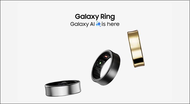 Galaxy Ring có 3 phiên bản màu gồm: Đen gốm, Vàng và Bạc bạch kim