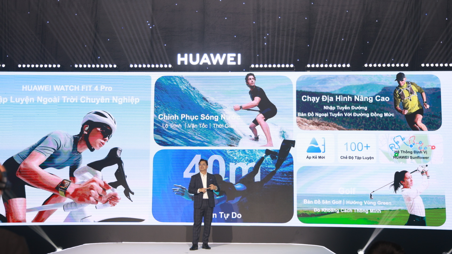 HUAWEI Watch Fit 4 Pro có khả năng theo dõi sức khỏe đỉnh cao. HUAWEI Watch Fit 4 Pro có khả năng theo dõi sức khỏe đỉnh cao.