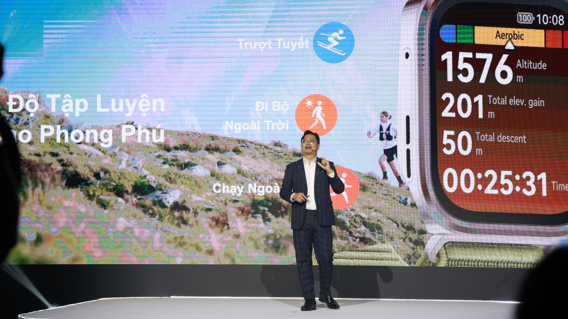 HUAWEI Watch Fit 4 Pro có khả năng theo dõi sức khỏe đỉnh cao. HUAWEI Watch Fit 4 Pro có khả năng theo dõi sức khỏe đỉnh cao.