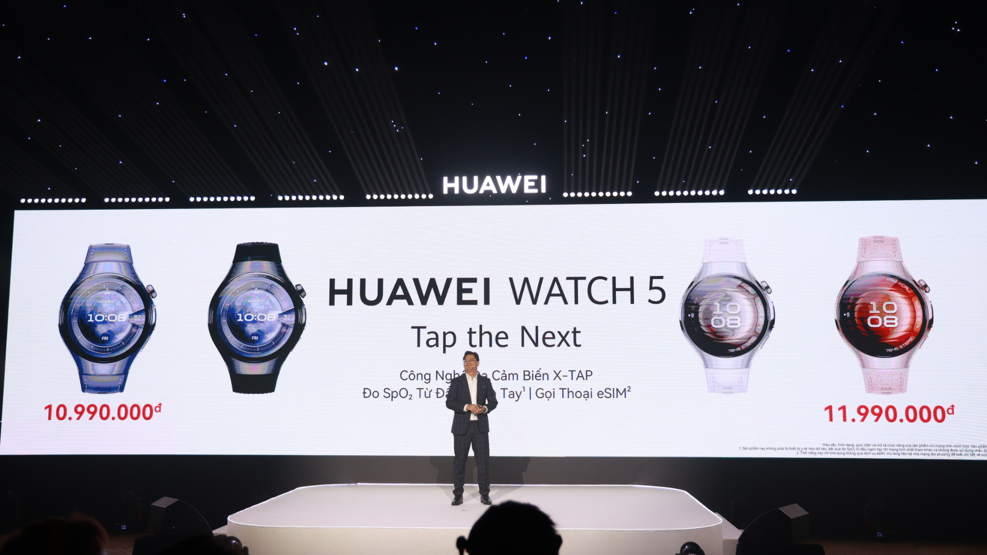 Giá bán chính thức của HUAWEI Watch 5. Giá bán chính thức của HUAWEI Watch 5.