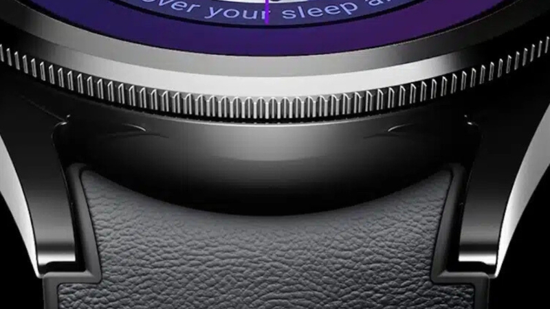 Vòng bezel trên Watch 8 Classic (Ảnh minh hoạ)