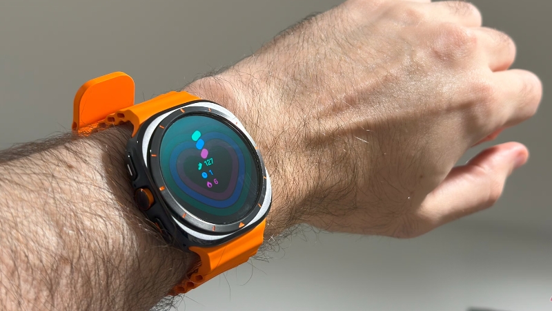Galaxy Watch 8 Classic có dung lượng pin khoảng 435 - 450mAh (Ảnh minh hoạ)