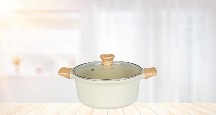 Nồi đúc men gốm Green Cook
