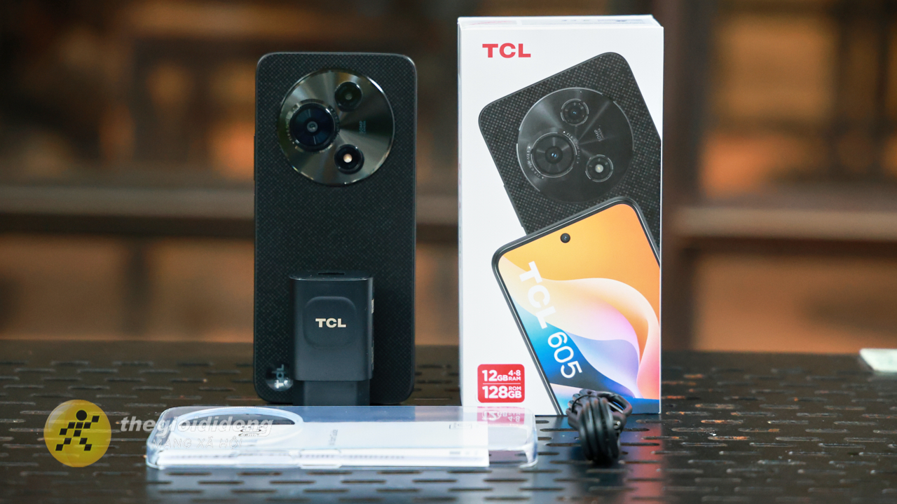 Trên tay TCL 605: Smartphone giá rẻ với camera 50MP và pin khủng Trên tay TCL 605: Smartphone giá rẻ với camera 50MP và pin khủng