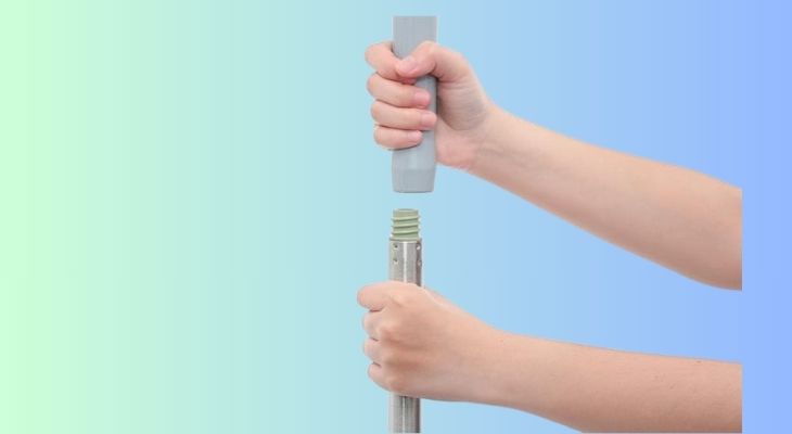 Dễ tháo lắp Bộ lau nhà Delites MH - HomePlus X2