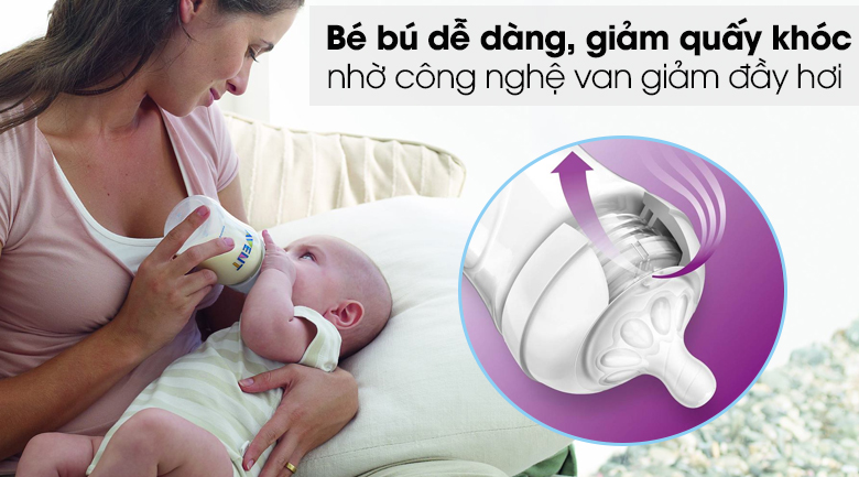Núm ti silicone Philips Avent cho trẻ sơ sinh SCF651.23 đang kinh doanh tại Điện máy XANH với giá 184.000đ (cập nhật tháng 06/2025)