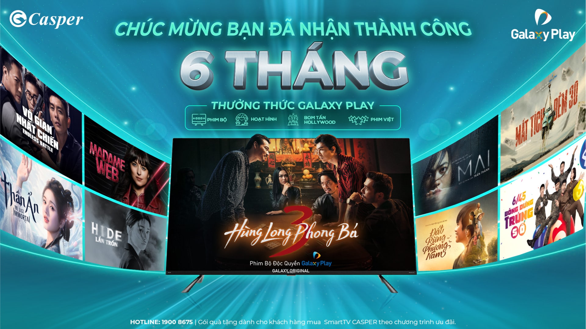 Bước 3: Pop-up th&ocirc;ng b&aacute;o nhận g&oacute;i ưu đ&atilde;i th&agrave;nh c&ocirc;ng.