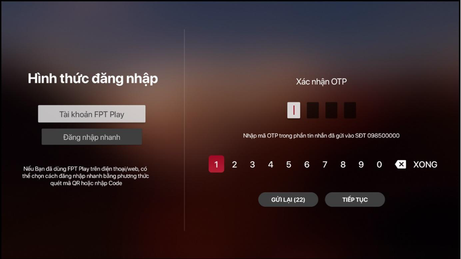 Bước 3: Nhập SĐT để k&iacute;ch hoạt qu&agrave; tặng.