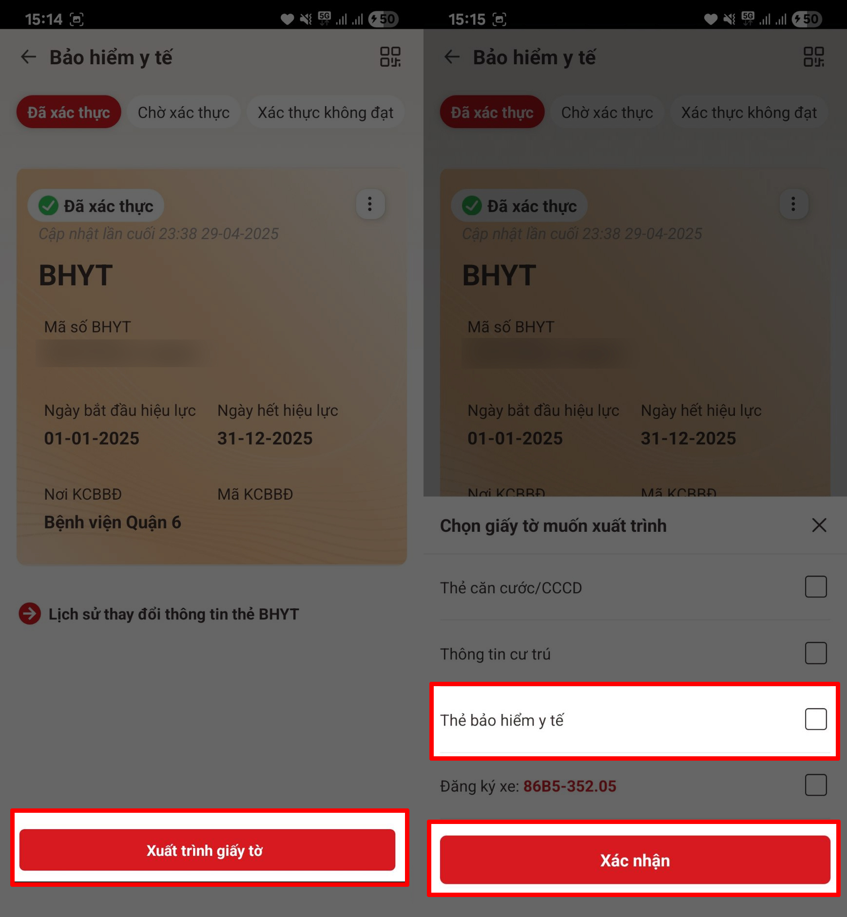 Cách sử dụng VNeID | VssID để khám chữa bệnh thay thẻ BHYT