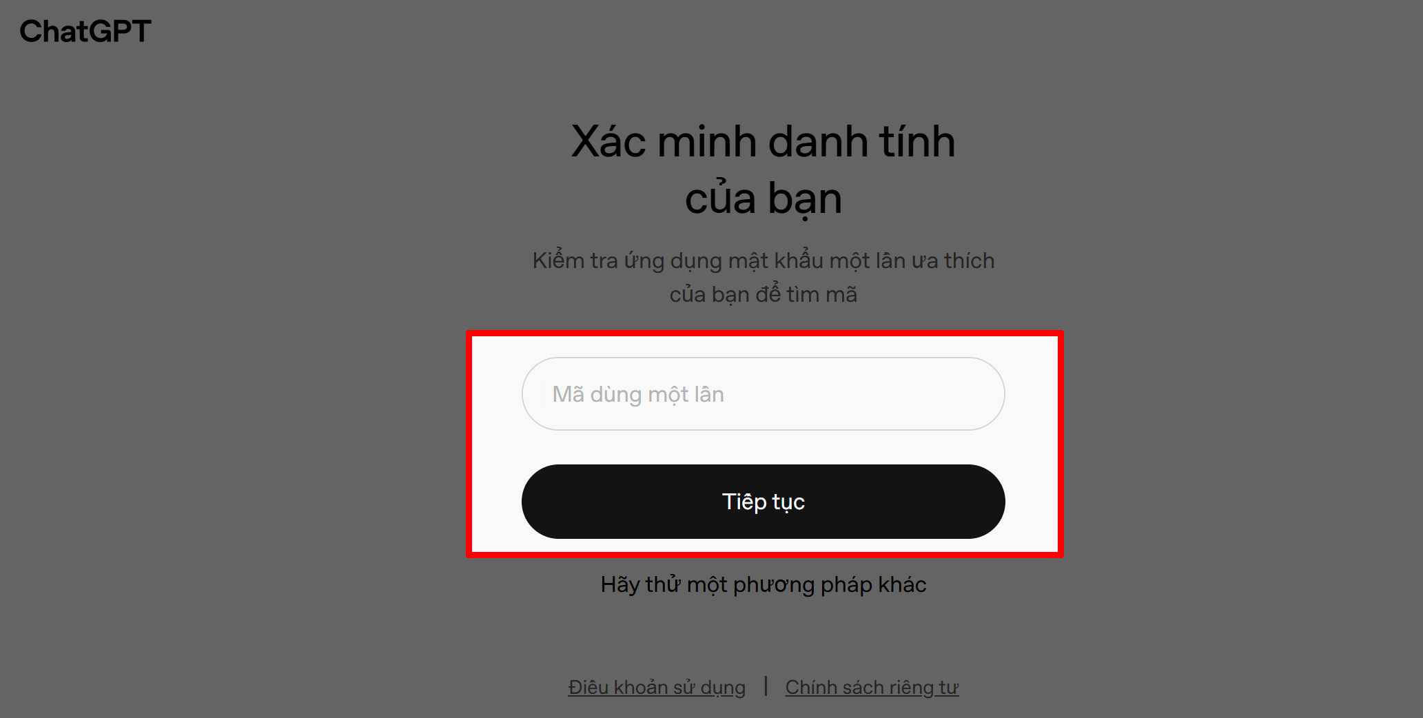 Cách tắt bảo mật 2 lớp cho tài khoản ChatGPT Cách tắt bảo mật 2 lớp cho tài khoản ChatGPT