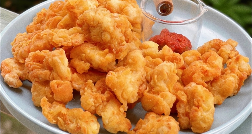 Hình minh hoạ gà popcorn