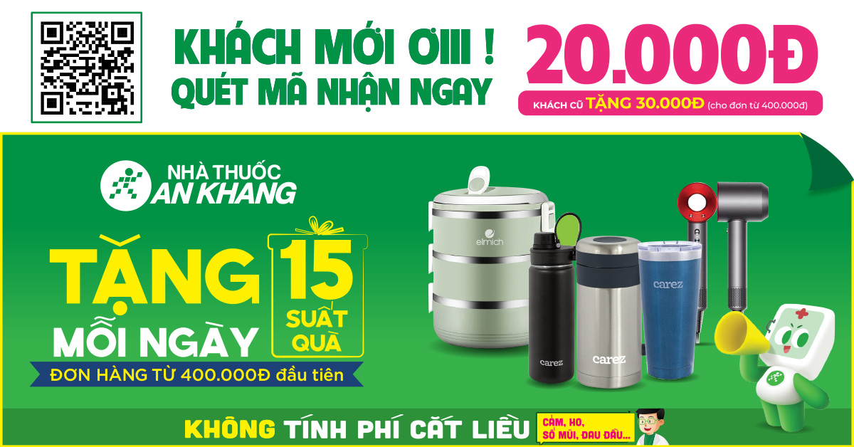Tháng 6 rộn ràng ưu đãi, nhận quà liền tay tại Nhà thuốc An Khang