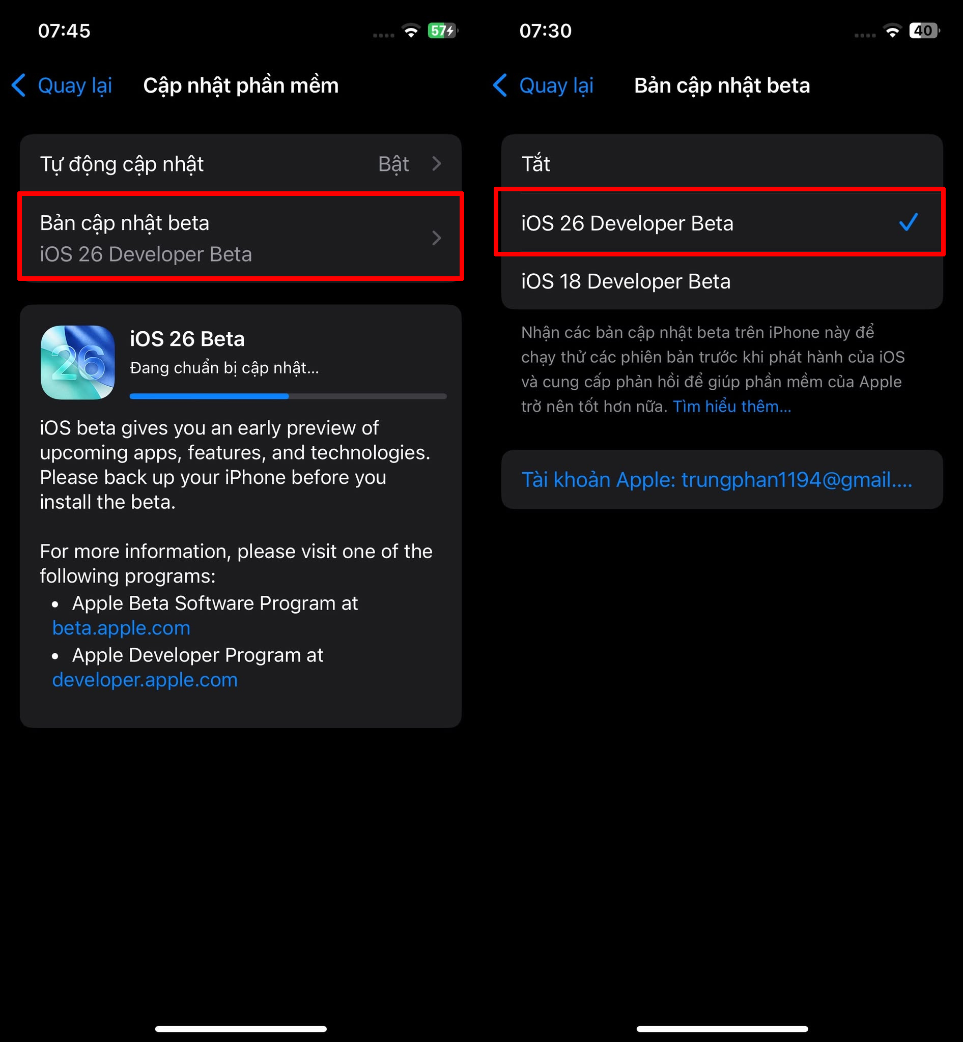 Cách cập nhật iOS 26 Beta Cách cập nhật iOS 26 Beta