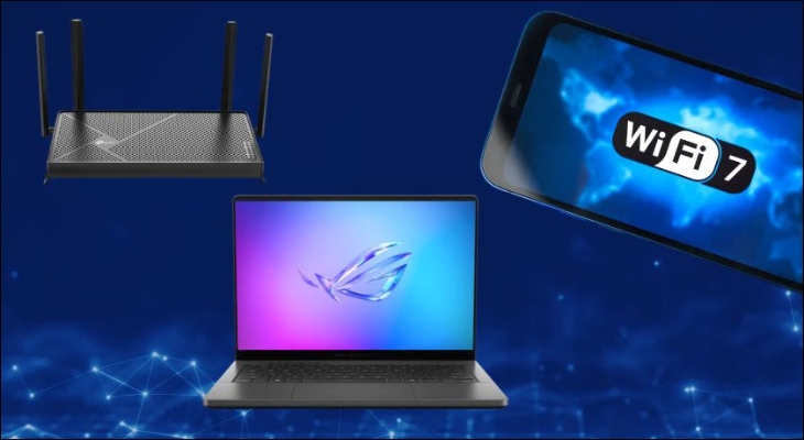 Hiện nay, WiFi 7 đã được tích hợp mạnh mẽ trên nhiều thiết bị mạng, bao gồm laptop, bộ định tuyến, điện thoại, bo mạch chủ Hiện nay, WiFi 7 đã được tích hợp mạnh mẽ trên nhiều thiết bị mạng, bao gồm laptop, bộ định tuyến, điện thoại, bo mạch chủ
