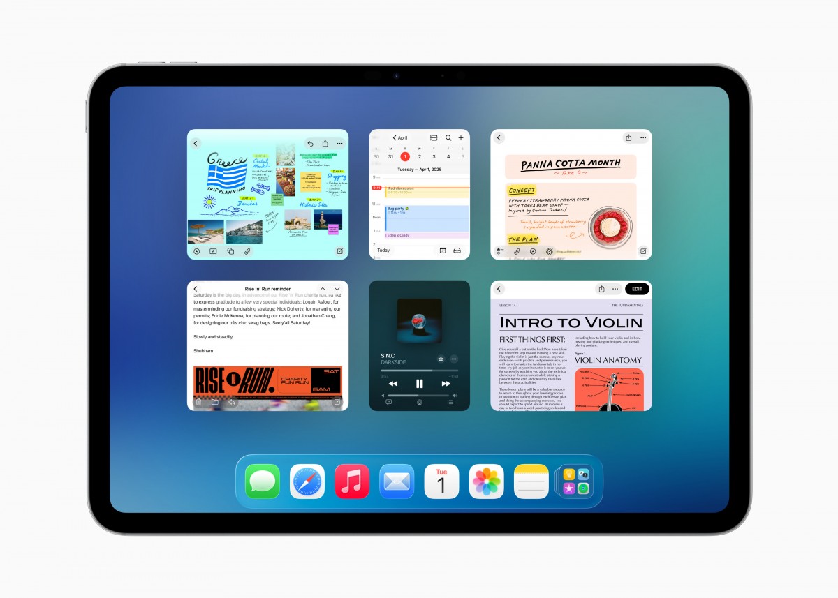 iPadOS 26 mang đến khả năng đa nhiệm mạnh mẽ cho iPad. iPadOS 26 mang đến khả năng đa nhiệm mạnh mẽ cho iPad.