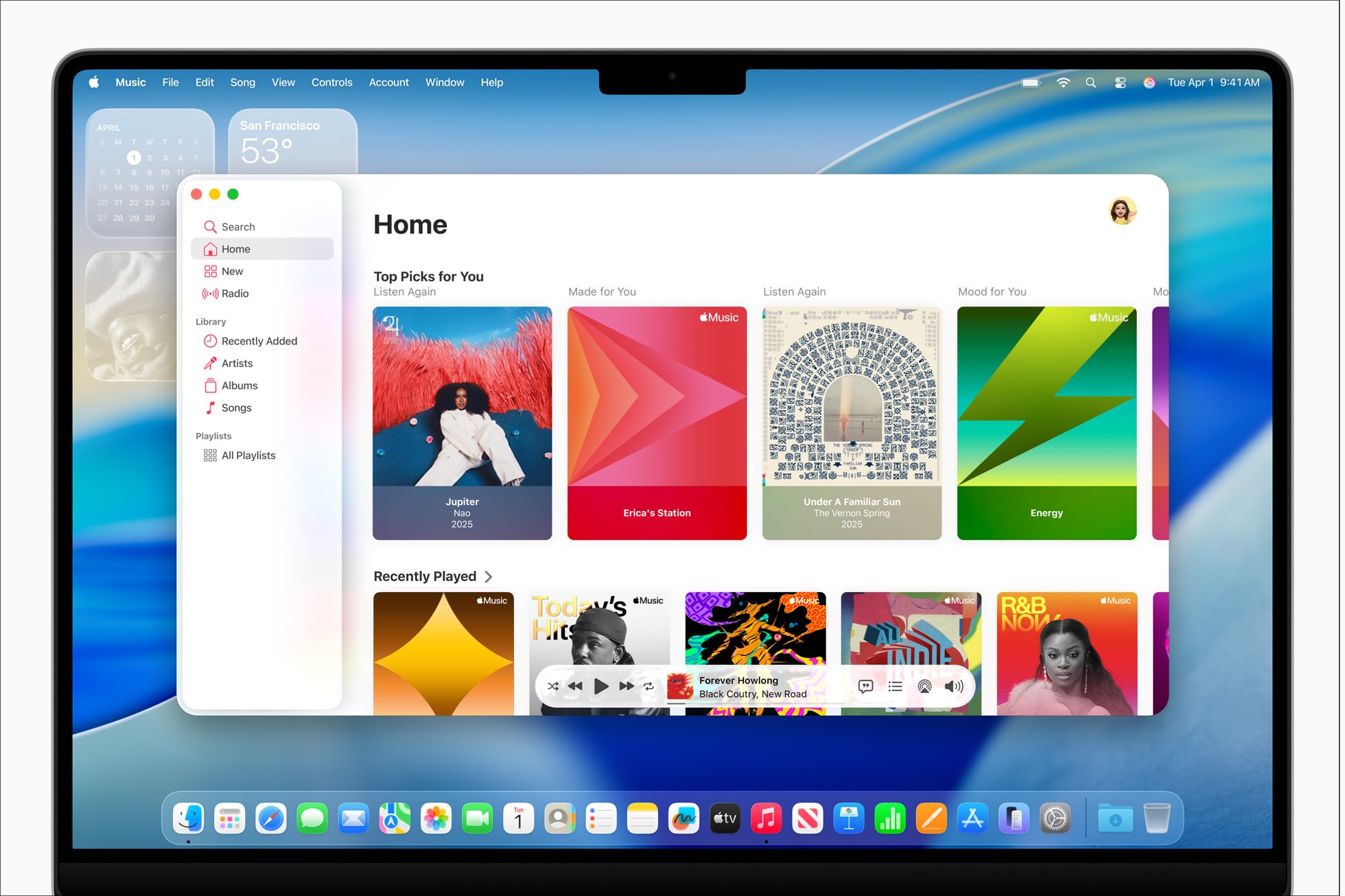 Thanh công cụ được custom rộng rãi hơn: Ảnh: Apple Thanh công cụ được custom rộng rãi hơn. Ảnh: Apple