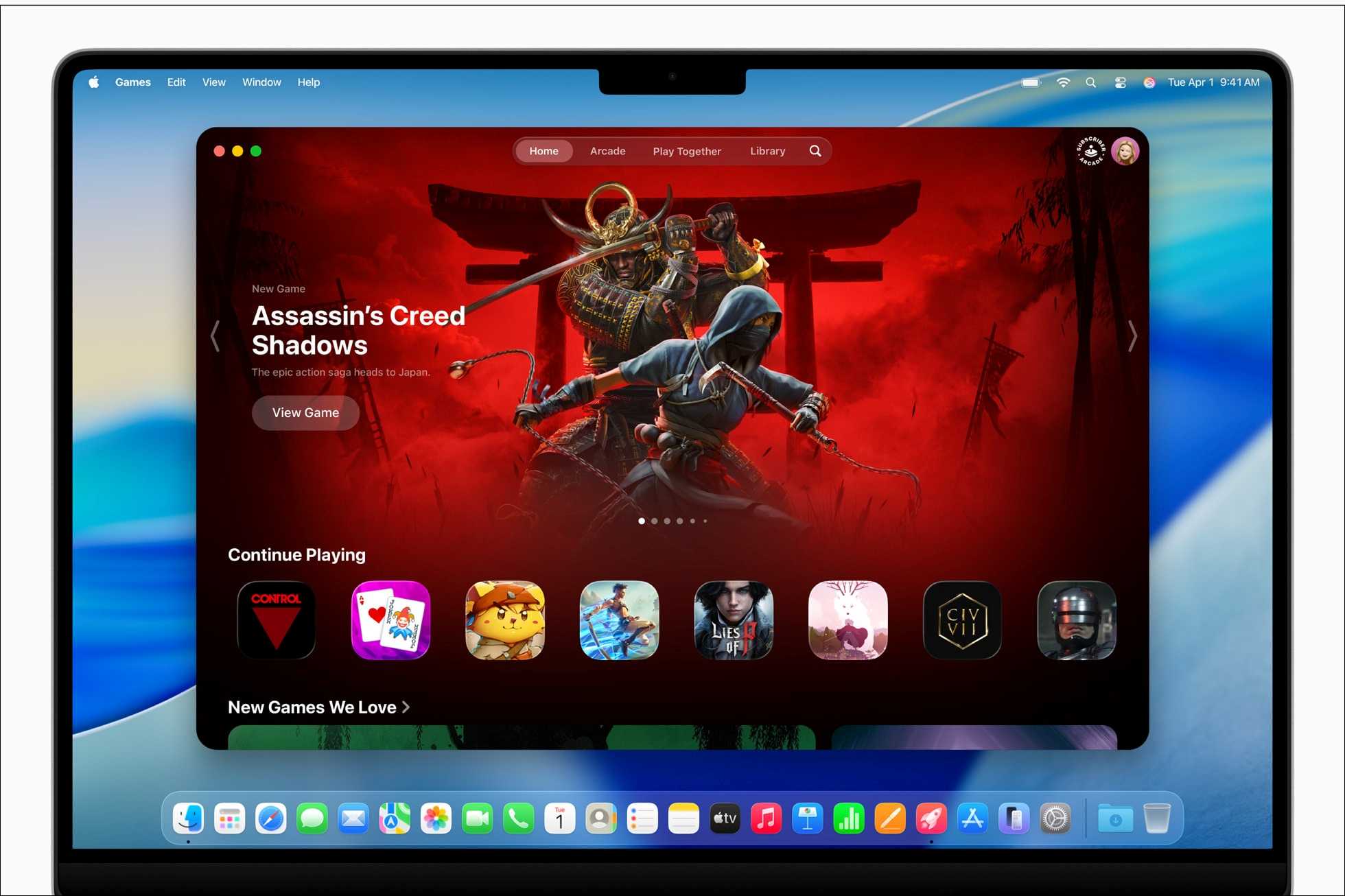 Ứng dụng Apple Games cung cấp cho người chơi một nơi lưu trữ tất cả các trò chơi và chơi cùng bạn bè. Ảnh: Apple Ứng dụng Apple Games cung cấp cho người chơi một nơi lưu trữ tất cả các trò chơi và chơi cùng bạn bè. Ảnh: Apple