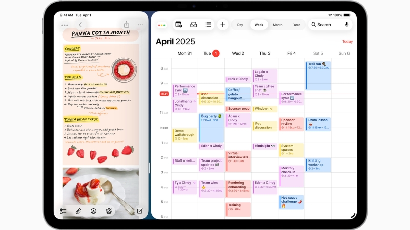 Tính năng xếp đặt cửa sổ cho phép sắp xếp bằng một thao tác vuốt Tính năng xếp đặt cửa sổ cho phép sắp xếp bằng một thao tác vuốt