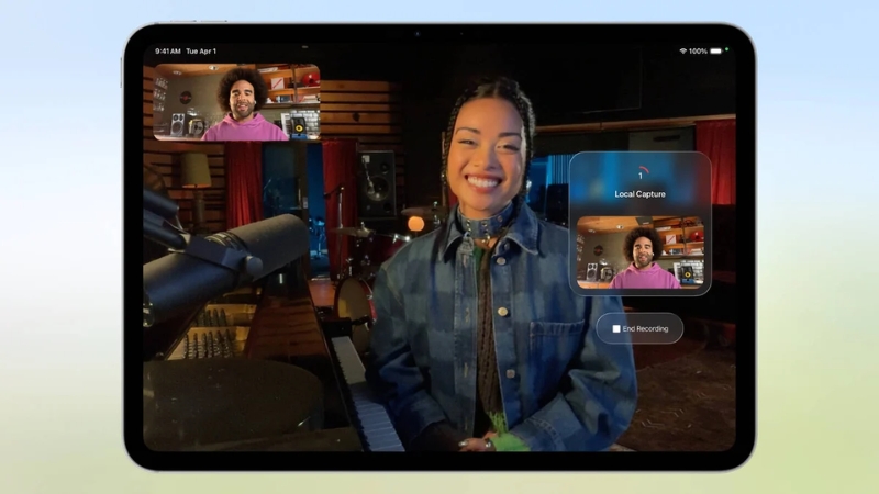 Local capture giúp người dùng tạo bản ghi âm chất lượng cao Local capture giúp người dùng tạo bản ghi âm chất lượng cao