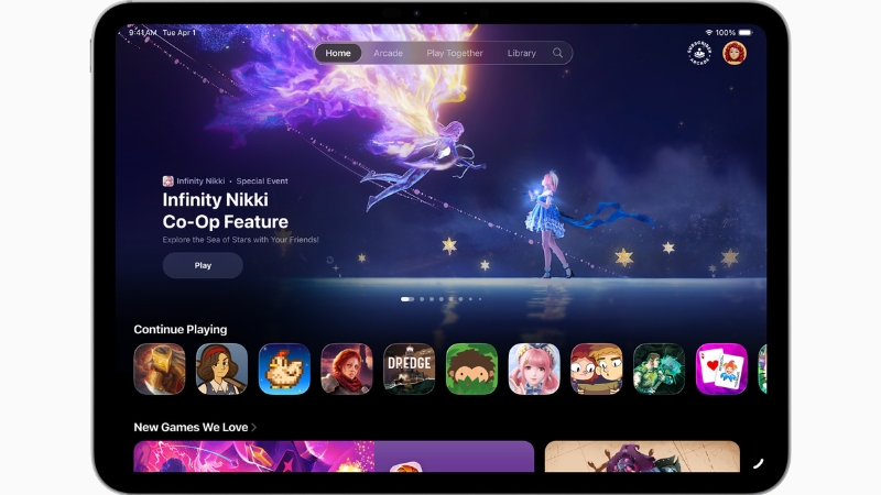 Ứng dụng Apple Games mới Ứng dụng Apple Games mới